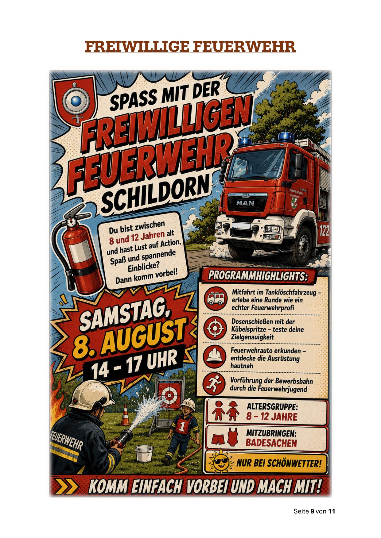 Ferienpass Schildorn 2026